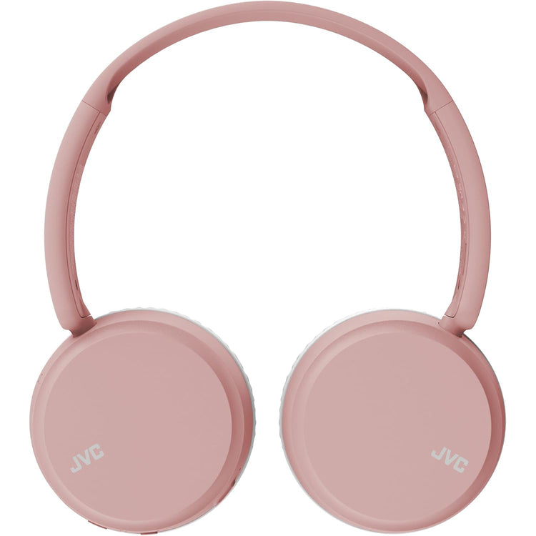 JVC - Casque d'écoute Supra-Auriculaire Sans-Fil, Microphone et Télécommande Intégrés, Rose - Simple Boutique
