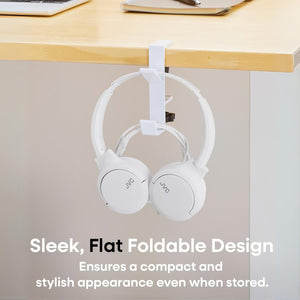 JVC - Casque filaire USB-C avec micro – Léger, confortable, pliable, Blanc - HA-S33UC-W - Simple Boutique