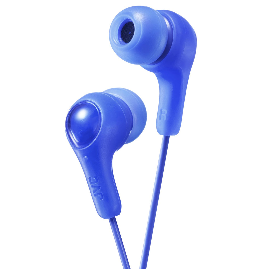 JVC - Écouteurs Intra-Auriculaire Filaire, Gumy Plus, Bleu