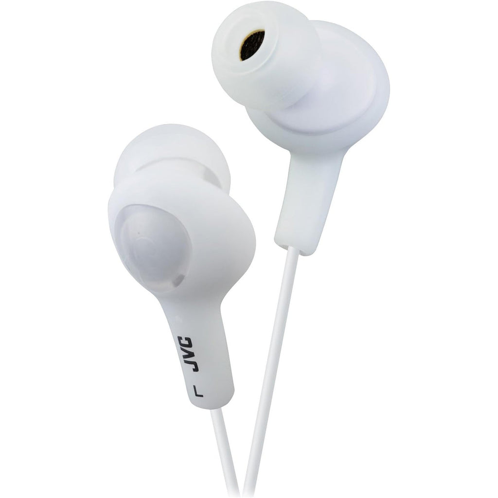JVC - Écouteurs Intra-Auriculaires Filaire Gumy Plus, Blanc