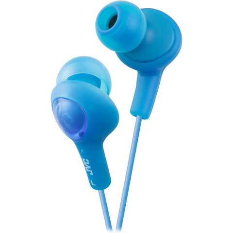 JVC - Écouteurs Intra-Auriculaires Filaire Gumy Plus, Bleu