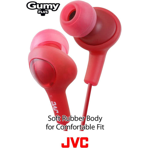 JVC - Écouteurs Intra-Auriculaires Filaire Gumy Plus, Mauve
