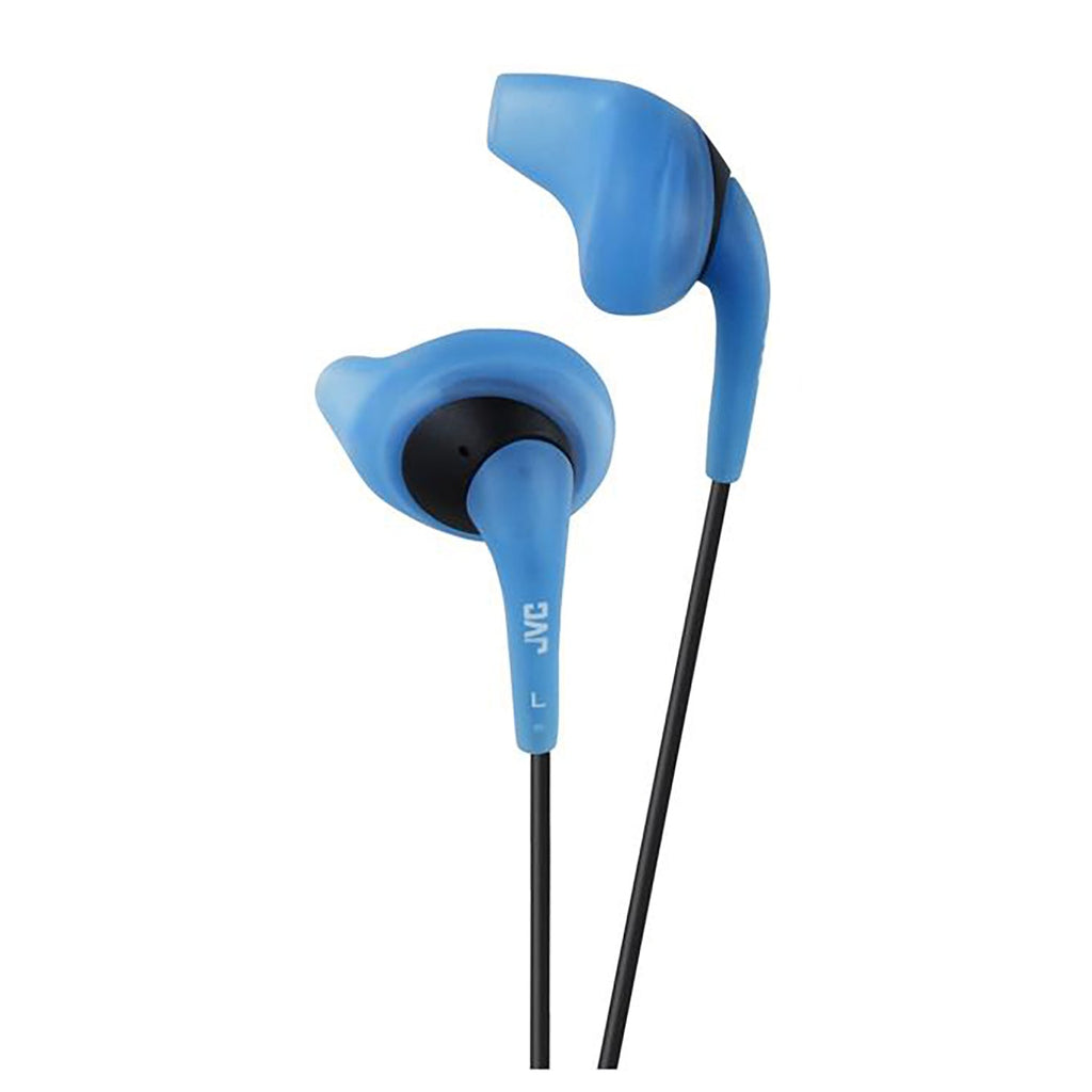 JVC - Écouteurs Intra-Auriculaires Filaire Gumy Sport, Bleu