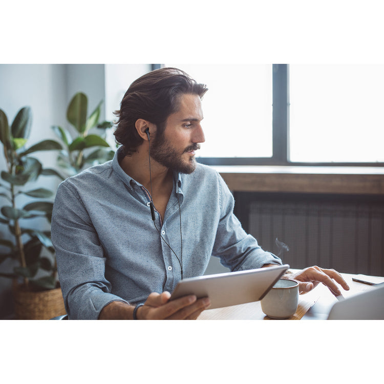 JVC - Écouteurs Intra-Auriculaires USB Type-C avec Microphone et Télécommande Intégré, Noir - Simple Boutique