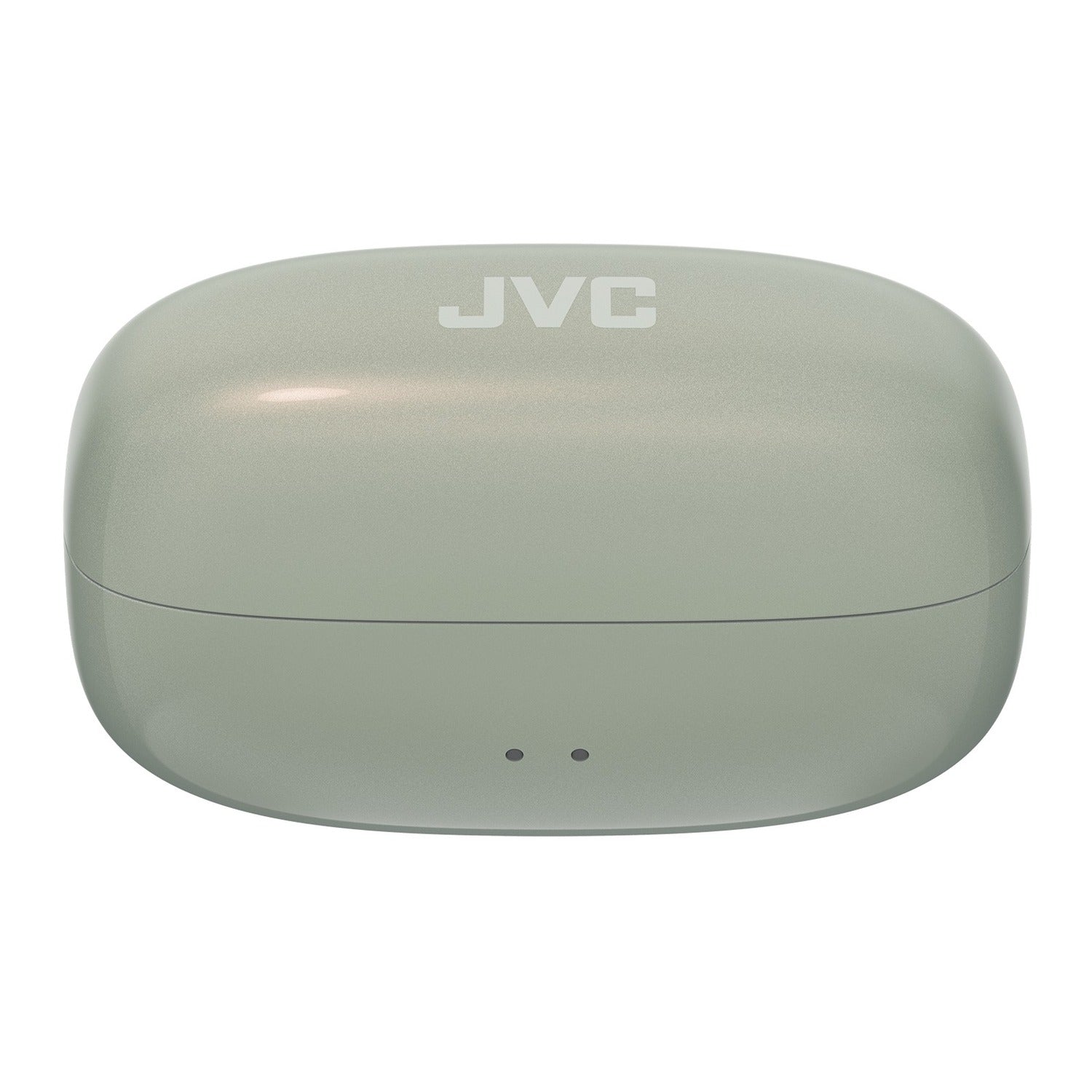 JVC - Écouteurs Nearphones Sans-Fil Édition Perle avec Boitier de Recharge et Microphone Intégré, Olive Salée - Simple Boutique