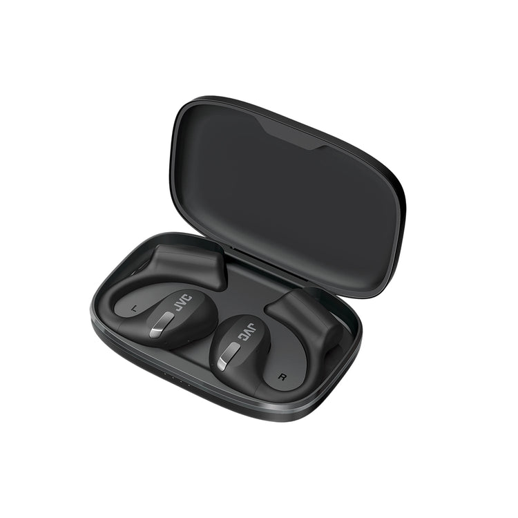 JVC - Écouteurs Sans-Fil Intra-Auriculaires, Bluetooth 5.3 avec Microphone et Boitier de Chargement, Noir - Simple Boutique