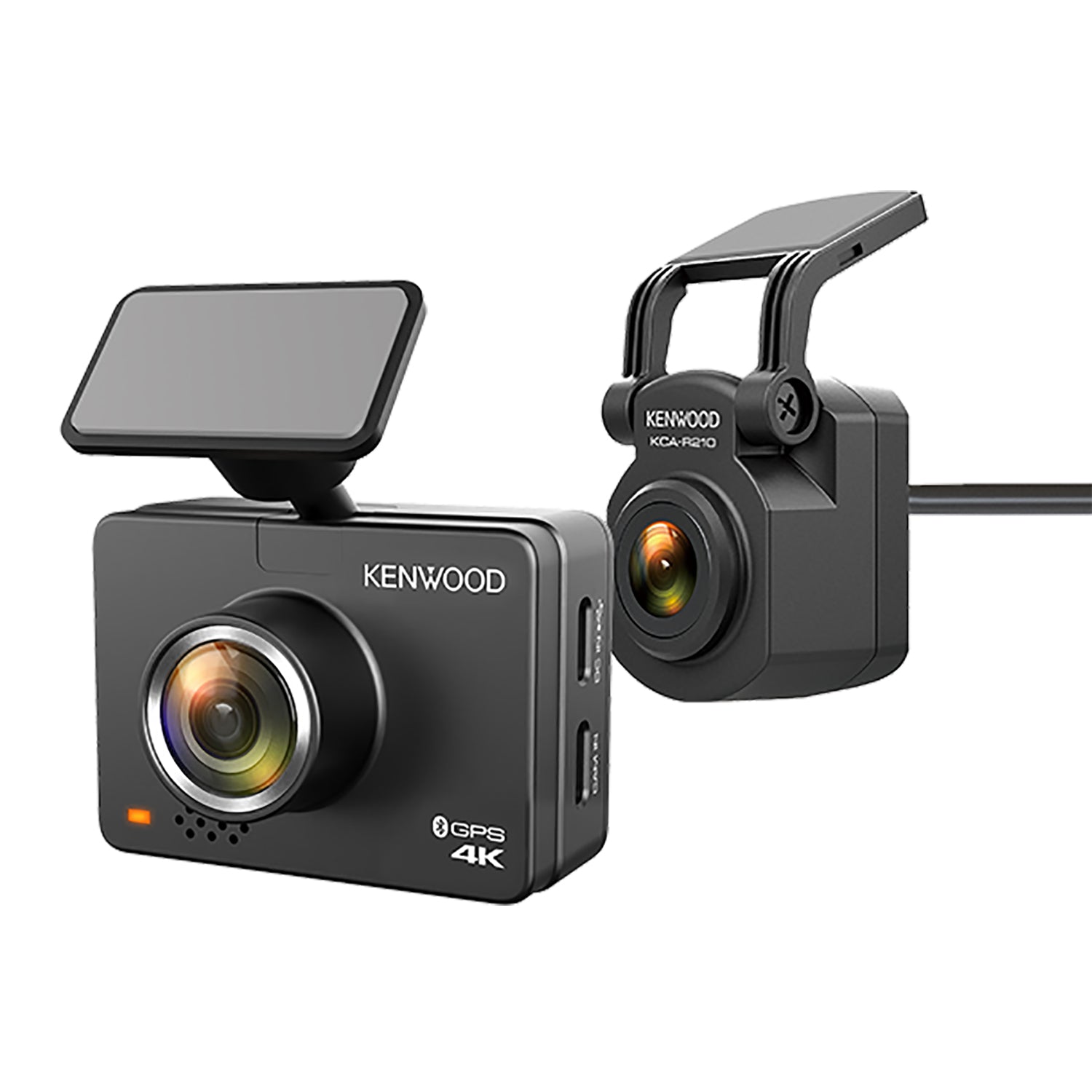 JVC - Ensemble Caméra pour Tableau de Bord 4K avec GPS Intégré et Caméra de Recul - Simple Boutique