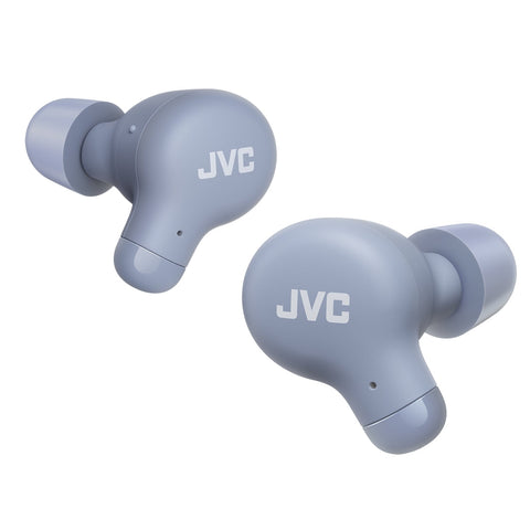 JVC HA-A18T-A - Écouteurs Intra-Auriculaires Marshmallow, Bluetooth 5.3, Avec Boitier de Racharge et Commandes Tactiles, Bleu