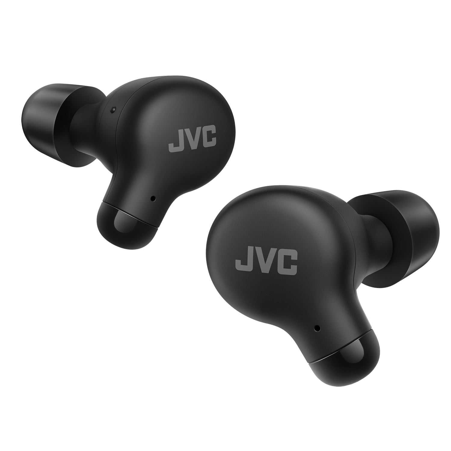 JVC HA-A18T-B - Écouteurs Intra-Auriculaires Marshmallow, Bluetooth 5.3, Avec Boitier de Racharge et Commandes Tactiles, Noir - Simple Boutique