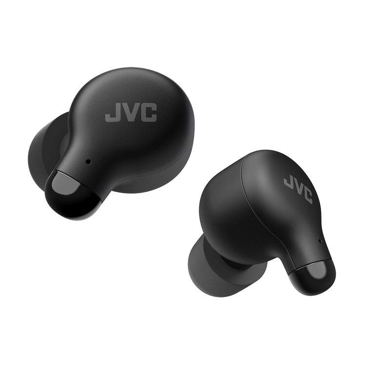 JVC HA-A18T-B - Écouteurs Intra-Auriculaires Marshmallow, Bluetooth 5.3, Avec Boitier de Racharge et Commandes Tactiles, Noir - Simple Boutique
