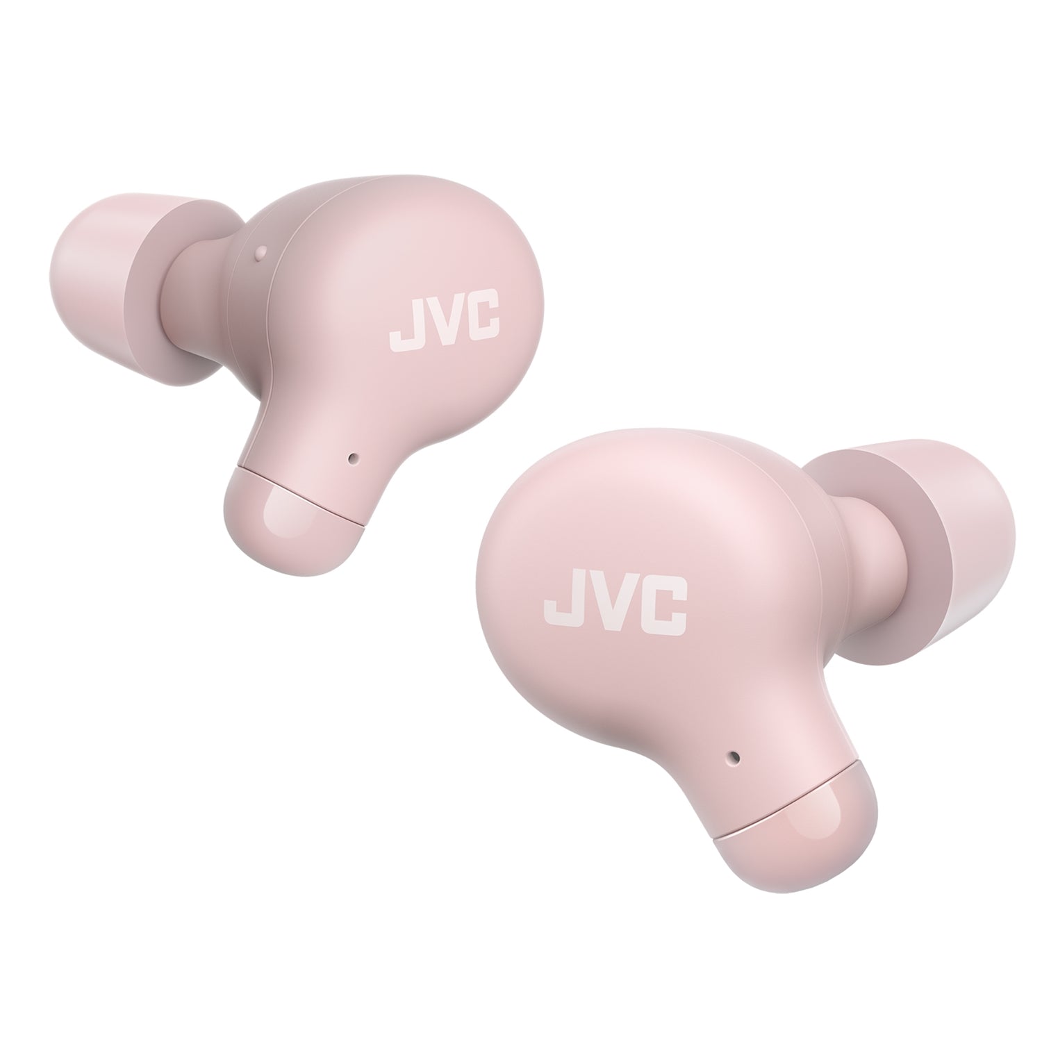 JVC HA-A18T-P - Écouteurs Intra-Auriculaires Marshmallow, Bluetooth 5.3, Avec Boitier de Racharge et Commandes Tactiles, Rose - Simple Boutique