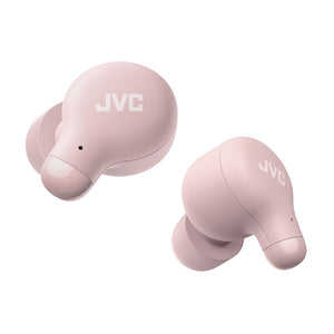 JVC HA-A18T-P - Écouteurs Intra-Auriculaires Marshmallow, Bluetooth 5.3, Avec Boitier de Racharge et Commandes Tactiles, Rose - Simple Boutique