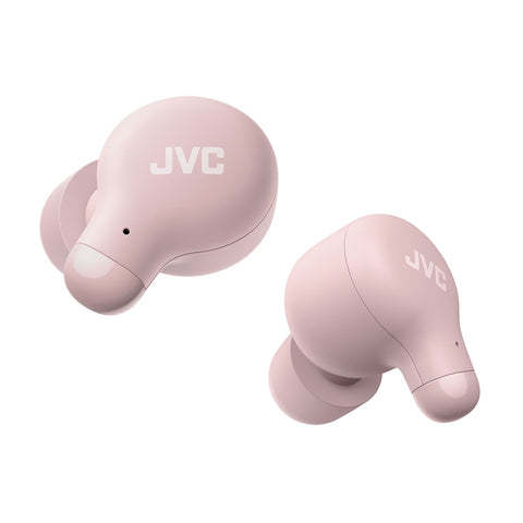 JVC HA-A18T-P - Écouteurs Intra-Auriculaires Marshmallow, Bluetooth 5.3, Avec Boitier de Racharge et Commandes Tactiles, Rose
