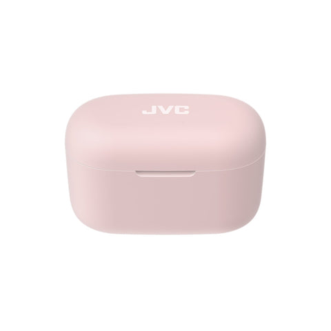JVC HA-A18T-P - Écouteurs Intra-Auriculaires Marshmallow, Bluetooth 5.3, Avec Boitier de Racharge et Commandes Tactiles, Rose