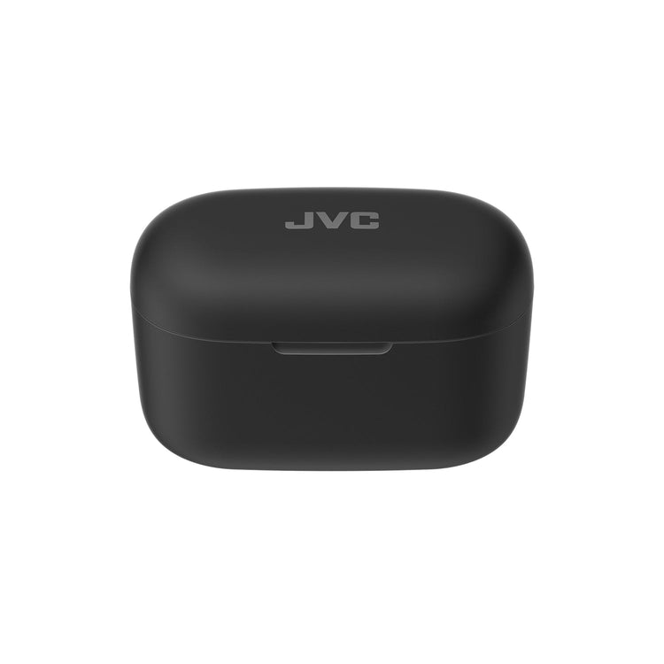 JVC HA-A25T-B - Écouteurs Intra-Auriculaire Marshmallow avec Suppression du Bruit, Bluetooth 5.3, Boitier de Recharge et Commandes Tactiles, Noir - Simple Boutique
