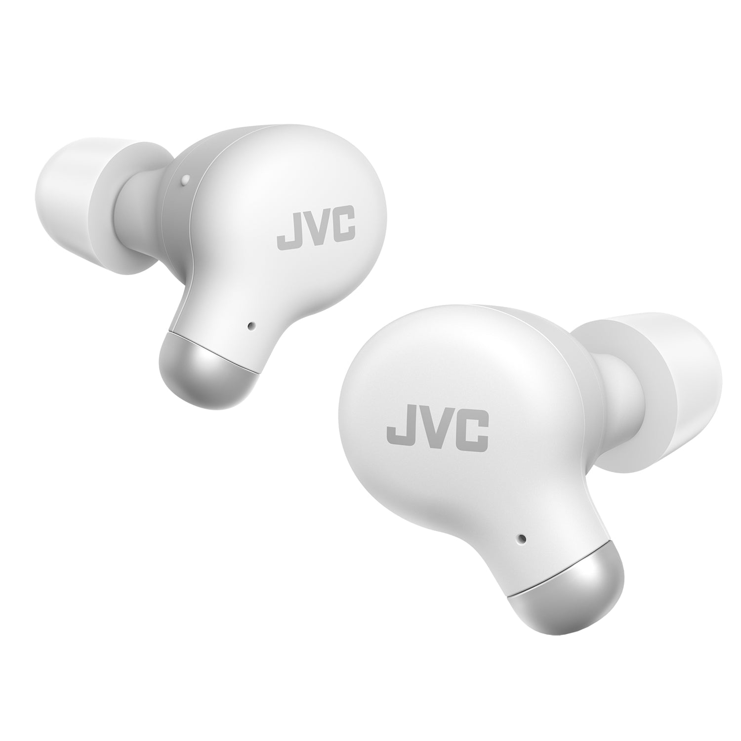 JVC HA-A25T-W - Écouteurs Intra-Auriculaire Marshmallow avec Suppression du Bruit, Bluetooth 5.3, Boitier de Recharge et Commandes Tactiles, Blanc - Simple Boutique