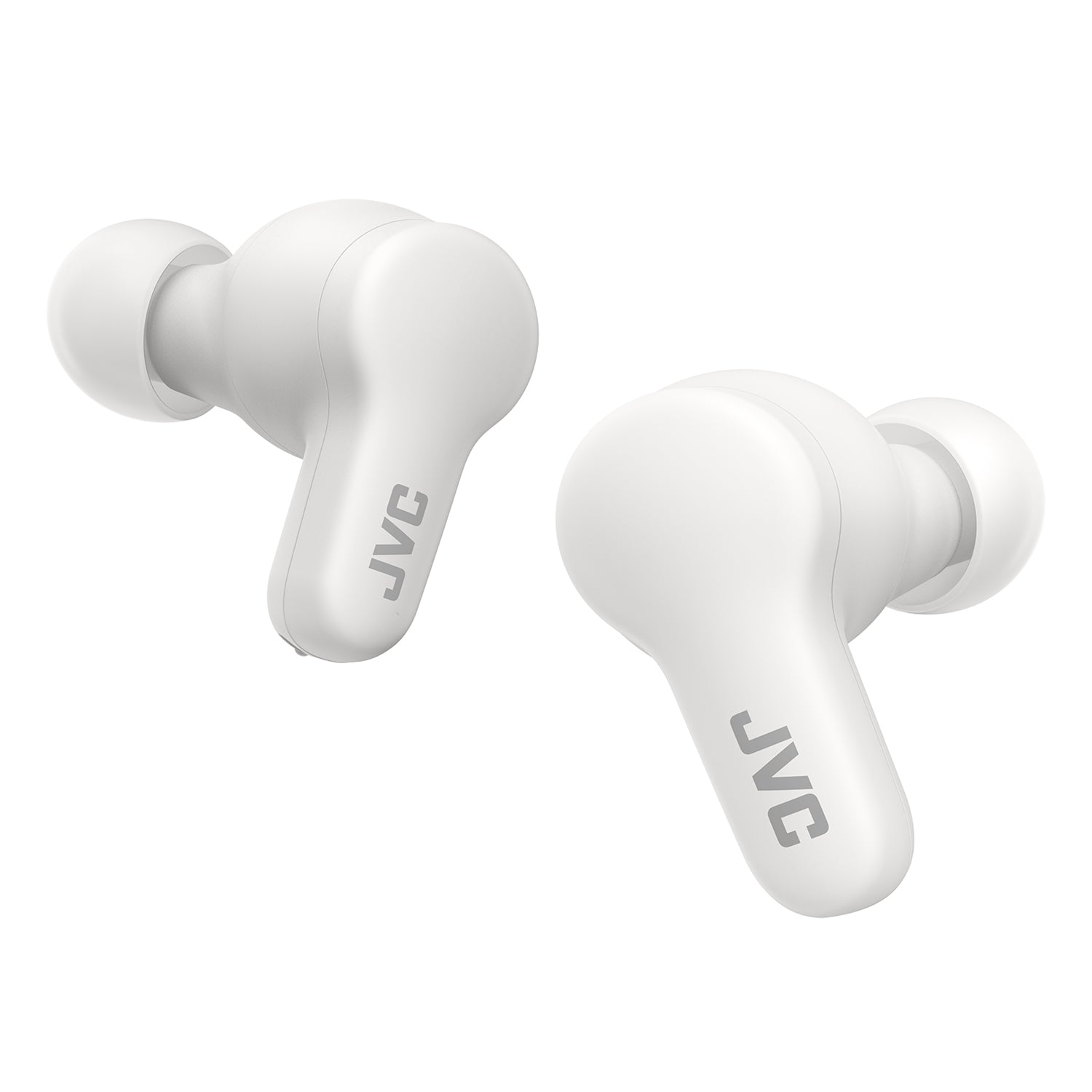 JVC HA-A7T2-W - Écouteurs Intra-Auriculaires Gumy, Bluetooth 5.3, Boitier de Recharge et Commandes Tactiles, Blanc - Simple Boutique