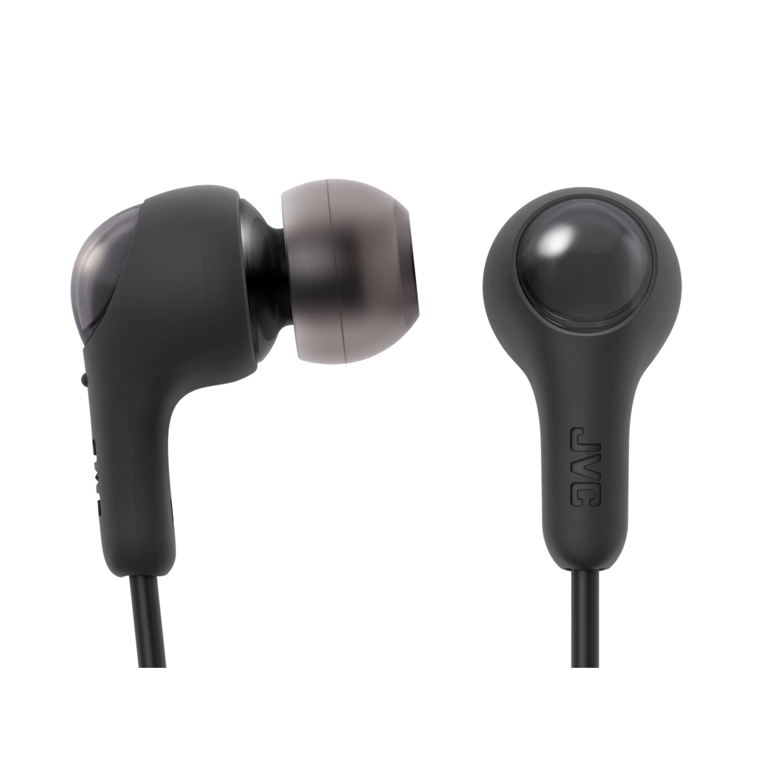 JVC HA-FR9UC-B - Écouteurs Gumy Connect Intra-Auriculaires Filaires USB Type-C Avec Télcommande et Microphone Intégrés, Noir - Simple Boutique