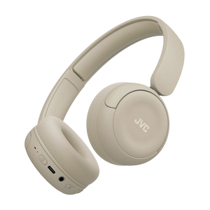JVC HA-S59W-C Écouteurs Sans Fil Bluetooth 5.4 – Beige Mat – Autonomie 50 h, Design Ergonomique - Simple Boutique