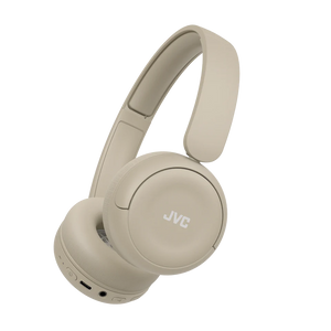 JVC HA-S59W-C Écouteurs Sans Fil Bluetooth 5.4 – Beige Mat – Autonomie 50 h, Design Ergonomique - Simple Boutique