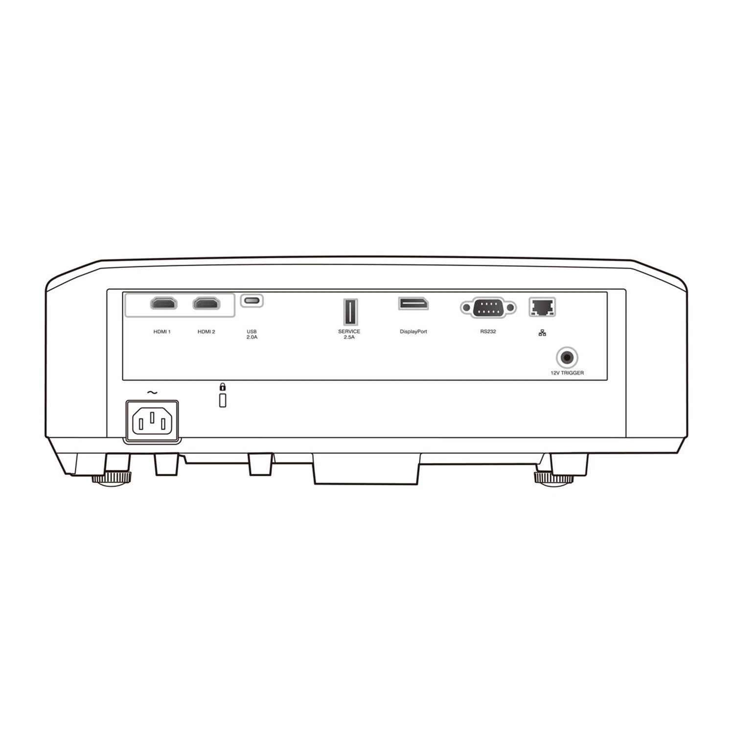 JVC LX-NZ30W - Projecteur de Cinéma Maison DLP, 4K UHD/HDR, 3300 Lumens, Avec Télécommande, Blanc - Simple Boutique