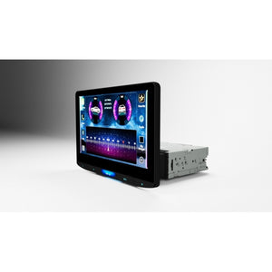 JVC - Récepteur Multimédia Numérique avec Écran Flottant HD de 10,1 po, Apple CarPlay et Android Auto Sans Fil, Pour Voiture, Noir - Simple Boutique