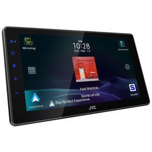 JVC - Récepteur Multimédia Numérique avec Écran Flottant HD de 9 po, Apple CarPlay et Android Auto Sans Fil, HDMI, Pour Voiture, Noir - Simple Boutique
