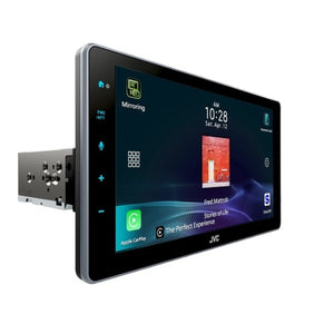 JVC - Récepteur Multimédia Numérique avec Écran Flottant HD de 9 po, Apple CarPlay et Android Auto Sans Fil, HDMI, Pour Voiture, Noir - Simple Boutique