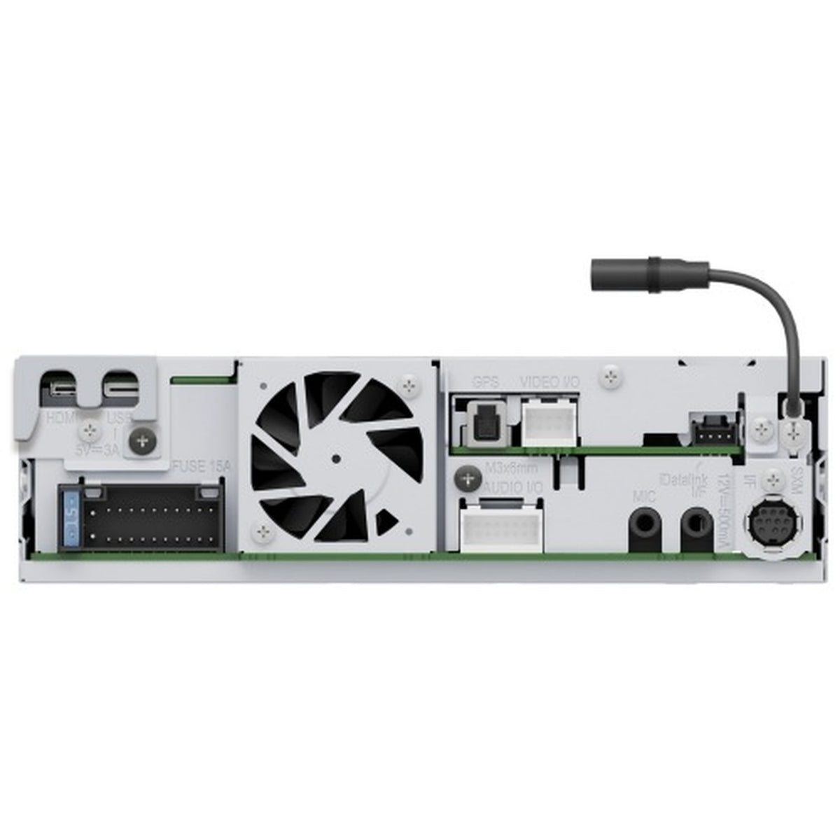 JVC - Récepteur Multimédia de Remplacement Direct avec Écran HD de 8 po, Apple CarPlay et Android Auto Sans Fil, Pour Voiture, Noir - Simple Boutique