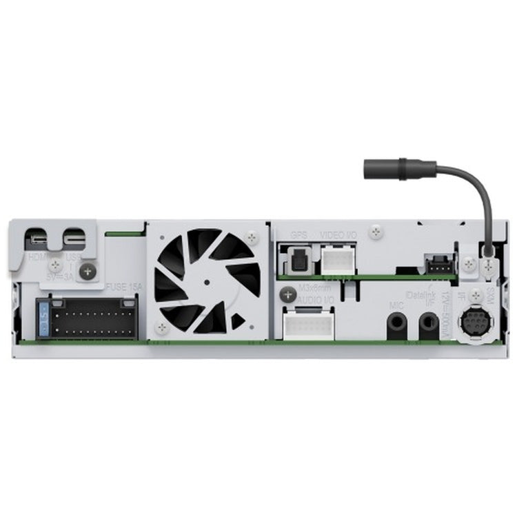 JVC - Récepteur Multimédia de Remplacement Direct avec Écran HD de 8 po, Apple CarPlay et Android Auto Sans Fil, Pour Voiture, Noir - Simple Boutique