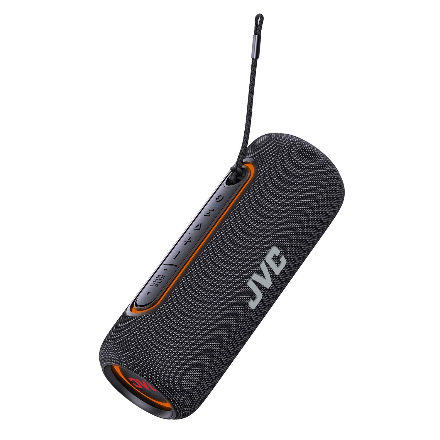 JVC SP-PA5BT - Haut-Parleur Portatif Sans-Fil, Imperméable, Lumière RVB, Noir - Simple Boutique