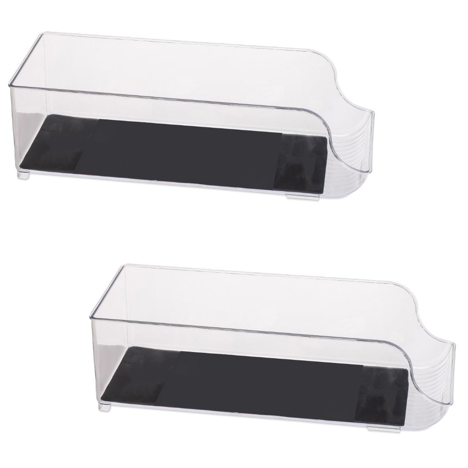 Jessar - Ensemble de 2 Organisateurs de Rangement pour Canettes, Capacité de 9, 34.5 X 14 X 10cm - Simple Boutique