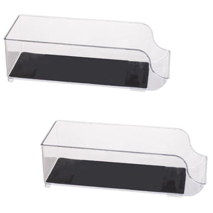 Jessar - Ensemble de 2 Organisateurs de Rangement pour Canettes, Capacité de 9, 34.5 X 14 X 10cm - Simple Boutique