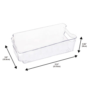 Jessar - Ensemble de 2 Organisateurs de Rangement pour Réfrigérateur ou Congélateur, 31.5 X 15.5 X 9cm - Simple Boutique
