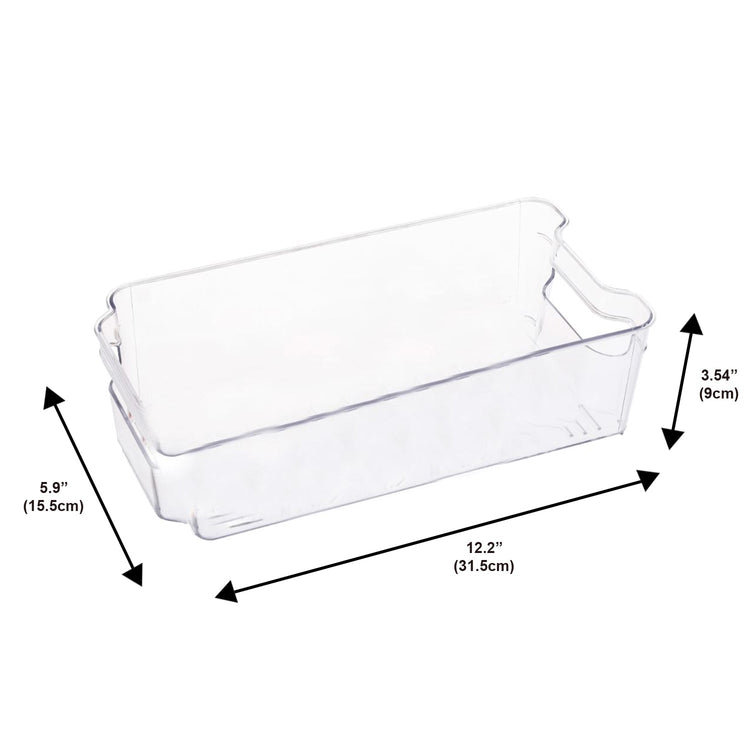 Jessar - Ensemble de 2 Organisateurs de Rangement pour Réfrigérateur ou Congélateur, 31.5 X 15.5 X 9cm - Simple Boutique