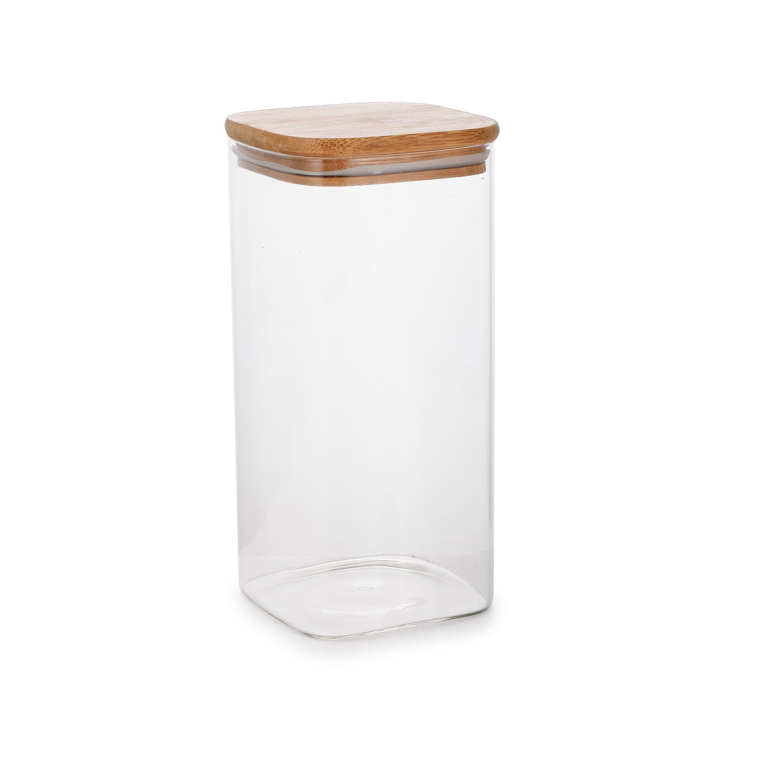 Jessar - Ensemble de 4 Contenants de Rangement en Verre Borosilicaté, Capacité de 1300 ml - Simple Boutique