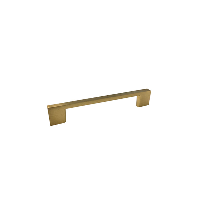 Jessar - Lot de 12 Poignées pour Armoire, 128mm de Hauteur, De la Collection Soho, Doré - Simple Boutique