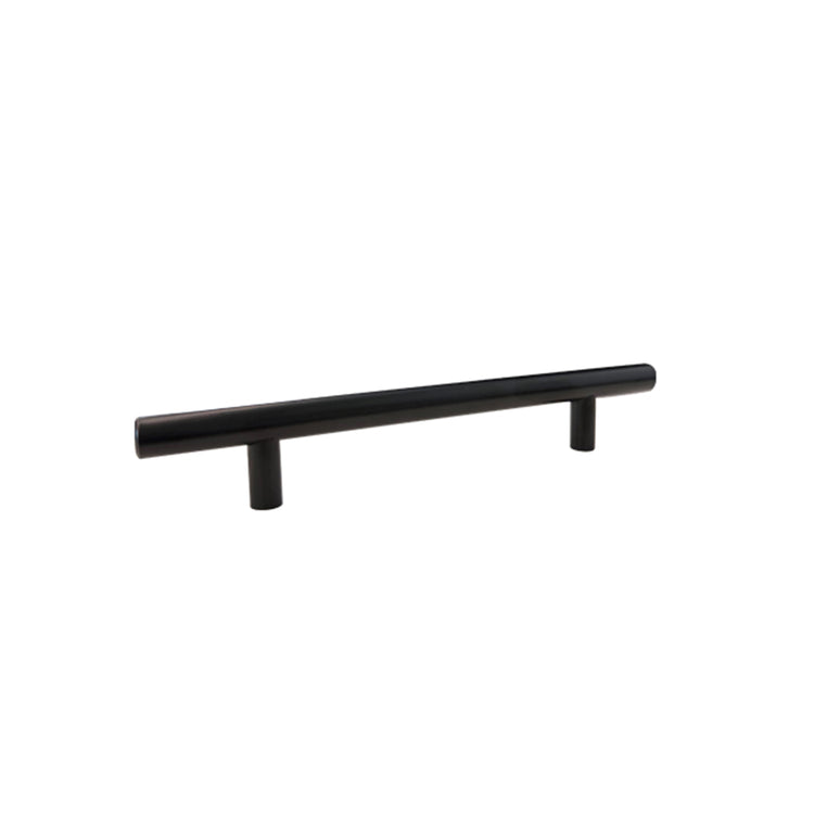 Jessar - Lot de 12 Poignées pour Armoire, 128mm de Hauteur, De la Collection Stanley, Noir - Simple Boutique