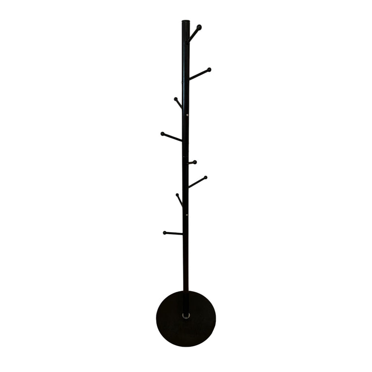 Jessar - Patère/Porte-Manteaux, 40cm x 40cm x 173cm, Noir - Simple Boutique