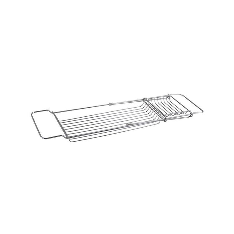 Jessar - Plateau Pour Le Bain Ajustable S'adaptant à la Plupart des Baignoires, Argenté - Simple Boutique