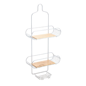 Jessar - Support Suspendu pour Accessoires de Douche, Argenté - Simple Boutique