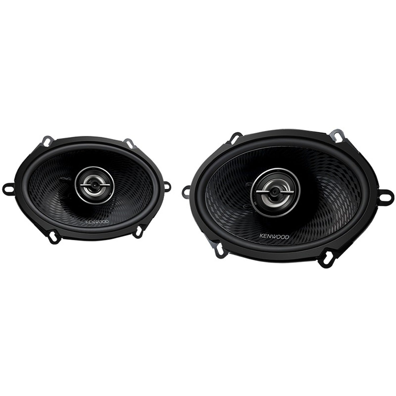 Kenwood - Haut-Parleurs de Voiture Ovales de 5 x 7 po à 2 Voies, Série Performance, 320 W, la Paire, Noir - Simple Boutique