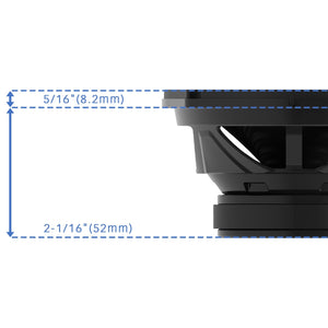Kenwood - Haut-Parleurs de Voiture Ovales de 5 x 7 po à 2 Voies, Série Performance, 320 W, la Paire, Noir - Simple Boutique