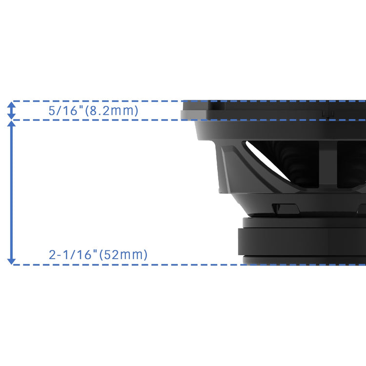 Kenwood - Haut-Parleurs de Voiture Ovales de 5 x 7 po à 2 Voies, Série Performance, 320 W, la Paire, Noir - Simple Boutique