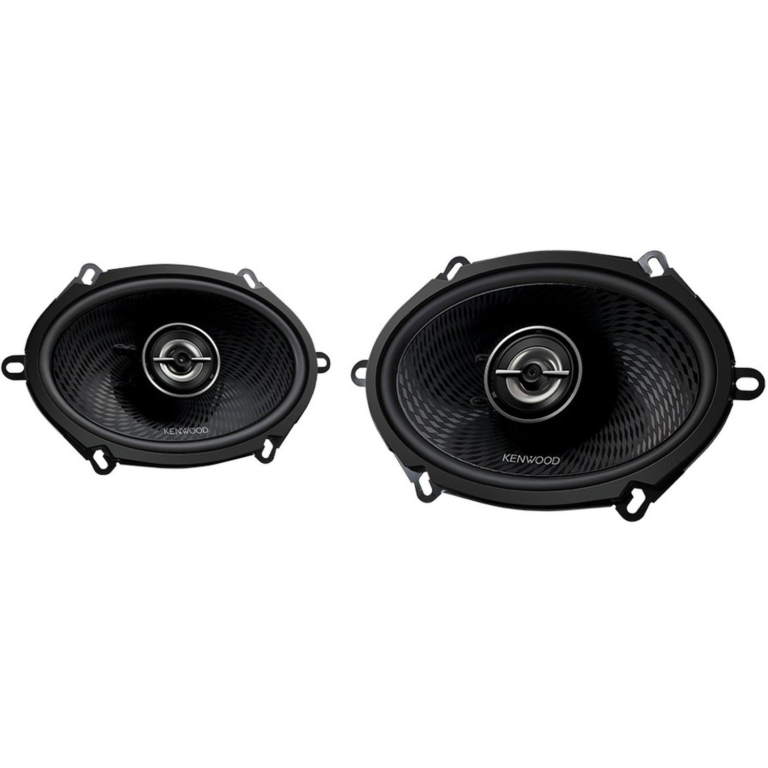 Kenwood - Haut-Parleurs de Voiture Ovales de 5 x 7 po à 2 Voies, Série Performance, 320 W, la Paire, Noir - Simple Boutique