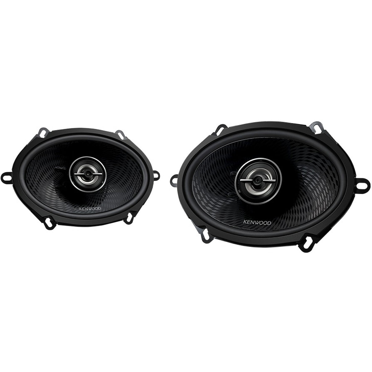 Kenwood - Haut-Parleurs de Voiture Ovales de 5 x 7 po à 2 Voies, Série Performance, 320 W, la Paire, Noir - Simple Boutique