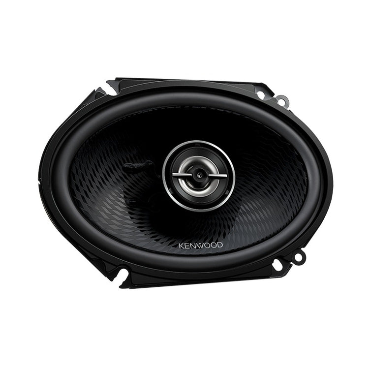Kenwood - Haut-Parleurs de Voiture Ovales de 6 x 8 po à 2 Voies, Série Performance, 360 W, la Paire, Noir - Simple Boutique