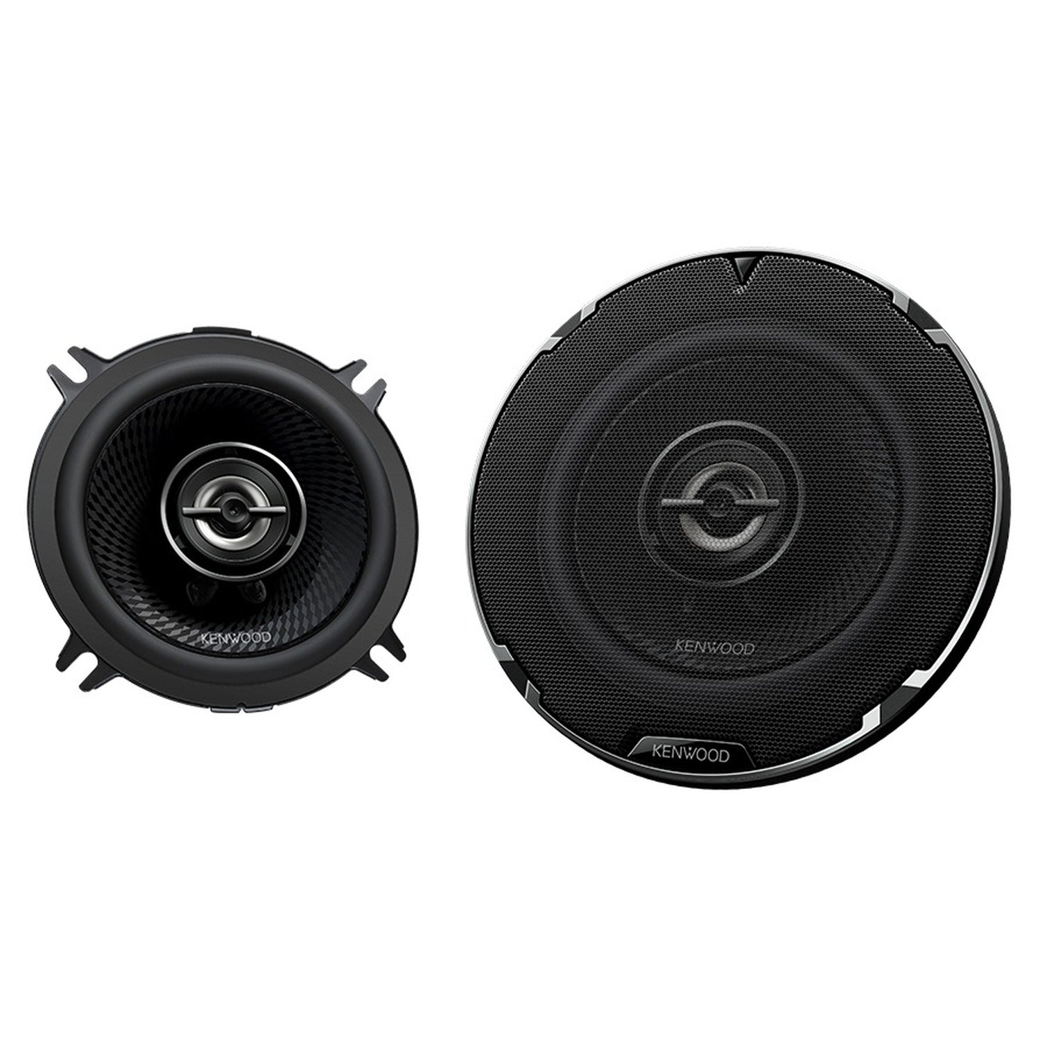 Kenwood - Haut-Parleurs de Voiture Ronds de 5,25 po à 2 Voies, Série Performance, 330 W, la Paire, Noir - Simple Boutique