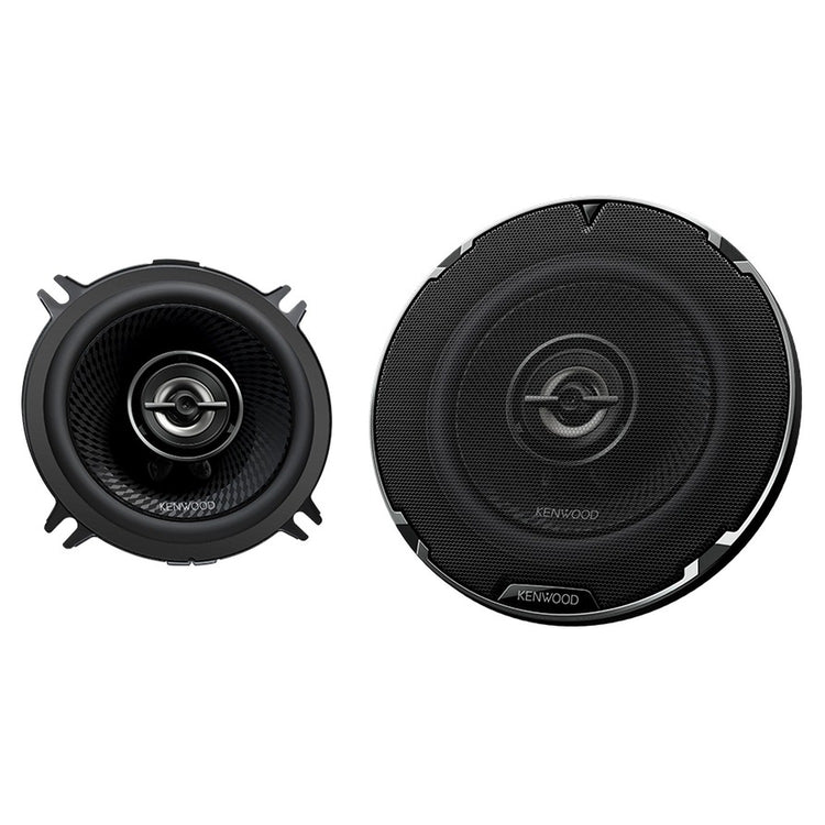Kenwood - Haut-Parleurs de Voiture Ronds de 5,25 po à 2 Voies, Série Performance, 330 W, la Paire, Noir - Simple Boutique