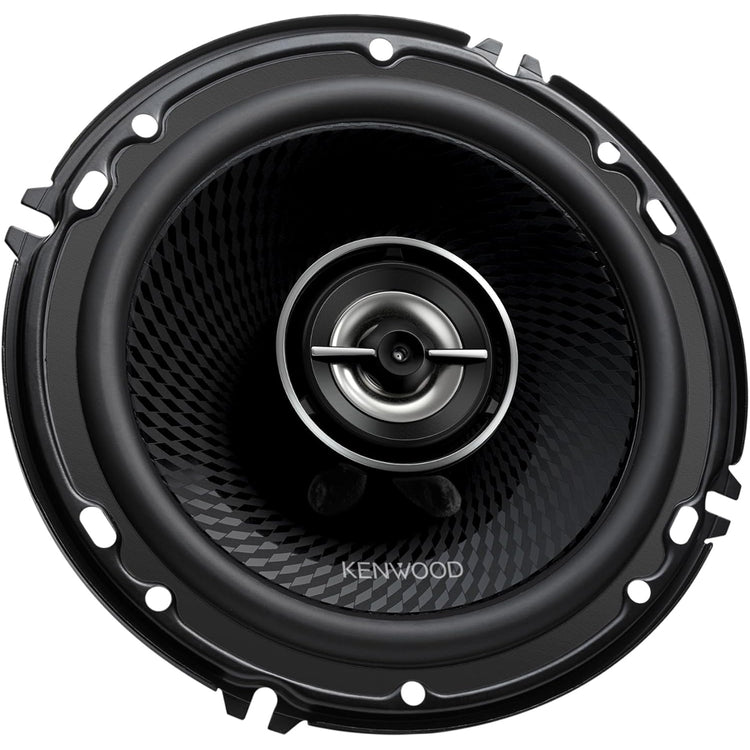 Kenwood KFC-1698RS Haut-Parleurs Ronds 2 Voies de 6,5 po 350W, Pour Voiture, Noir - Simple Boutique